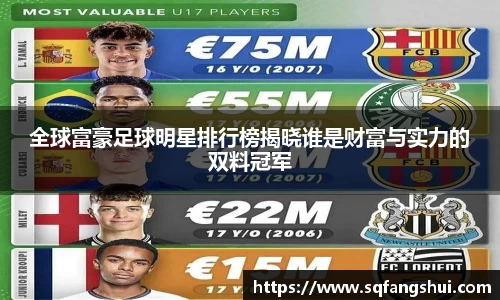 全球富豪足球明星排行榜揭晓谁是财富与实力的双料冠军